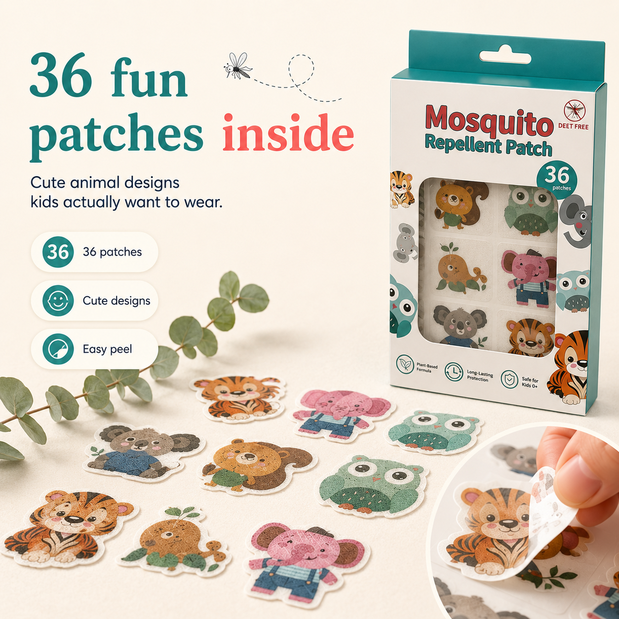 Kidoo Patch — Plant-Powered Mosquito Patches for Kids